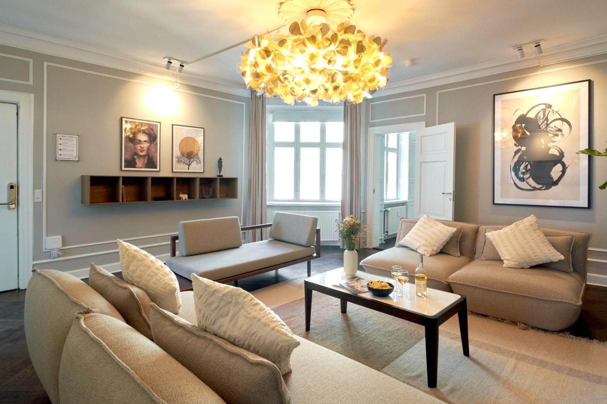 220Sqm Designer Apt - Copenhagen City Center - Private Balcony Exterior photo