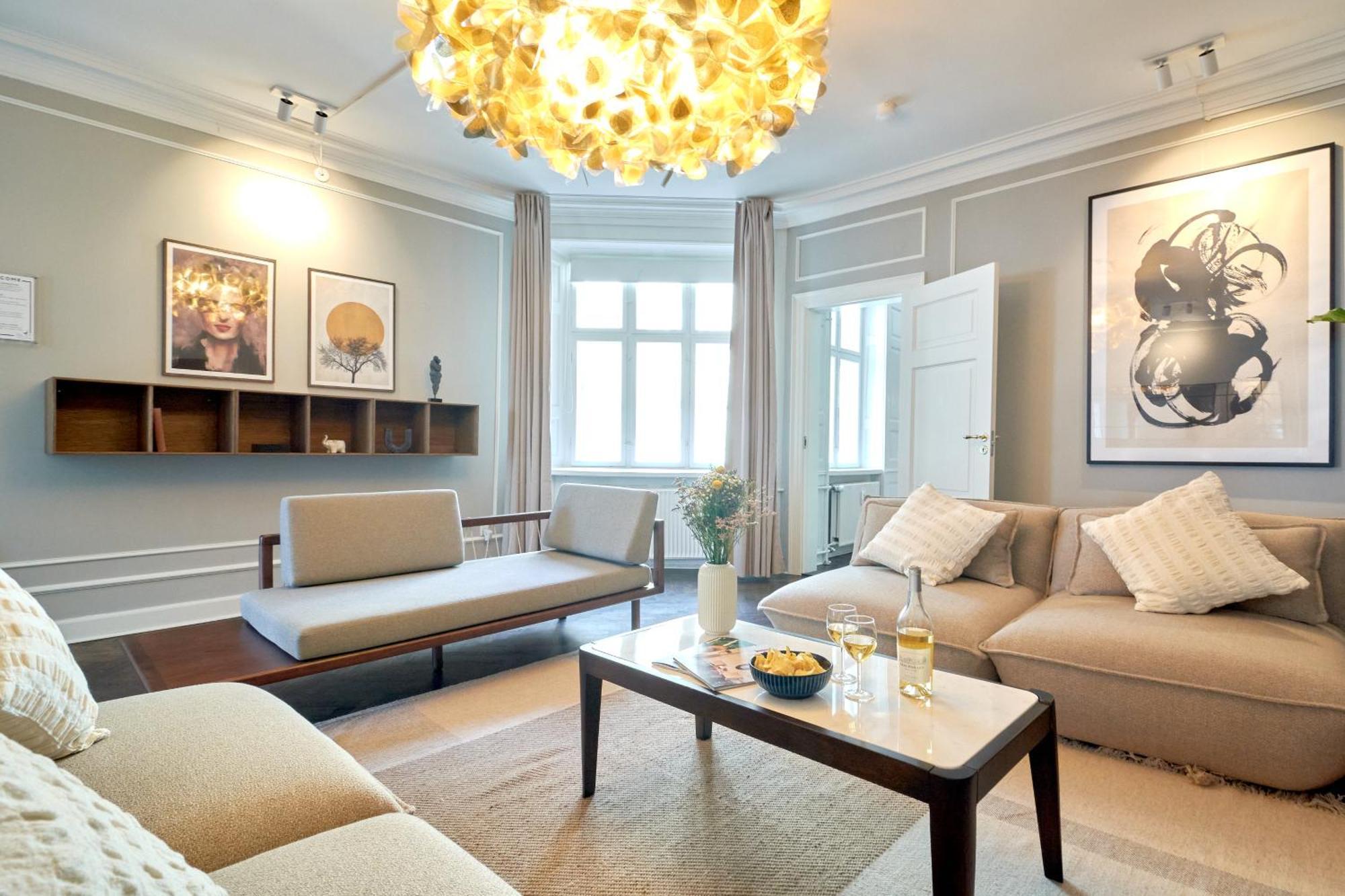 220Sqm Designer Apt - Copenhagen City Center - Private Balcony Exterior photo