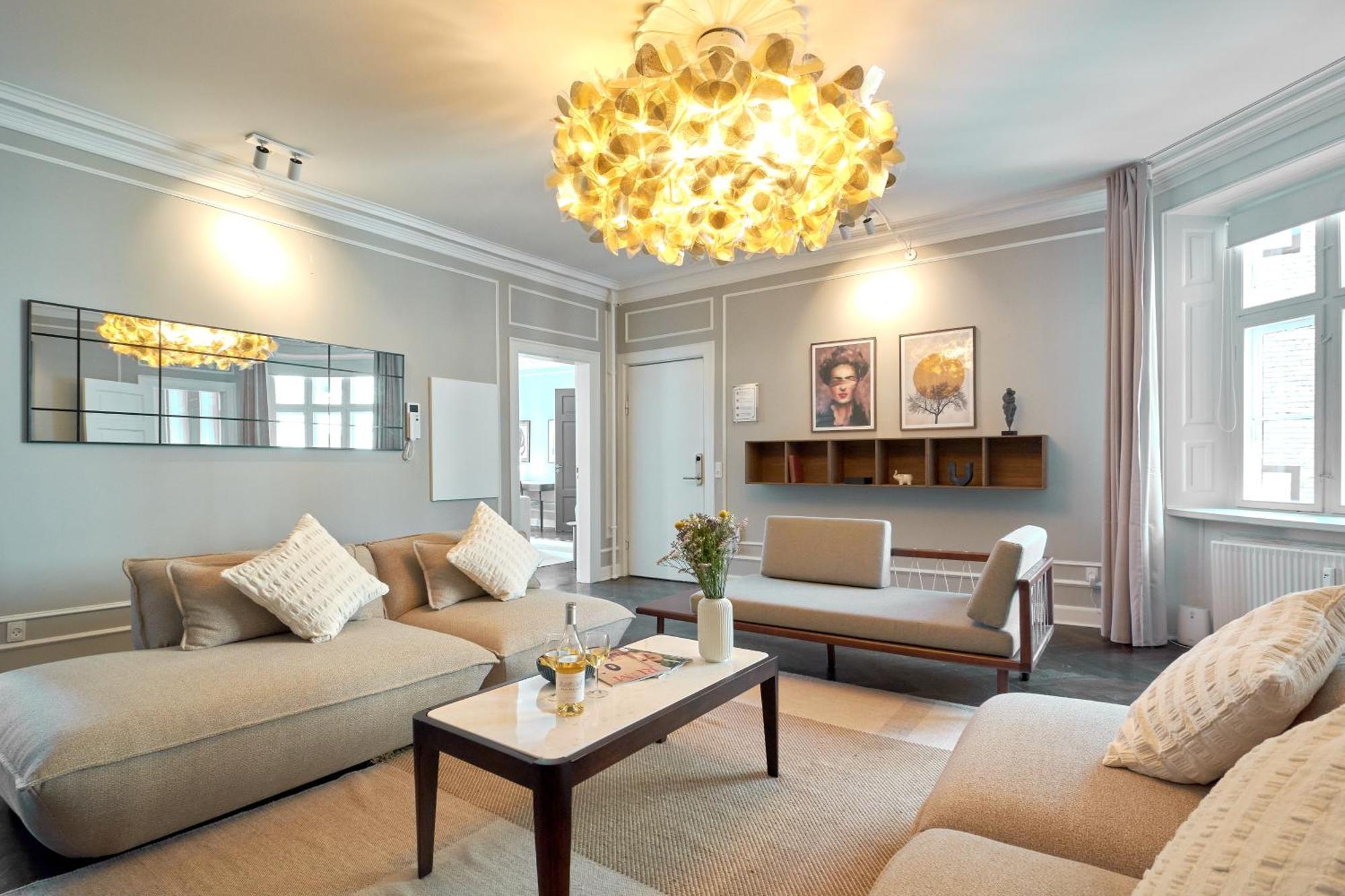 220Sqm Designer Apt - Copenhagen City Center - Private Balcony Exterior photo